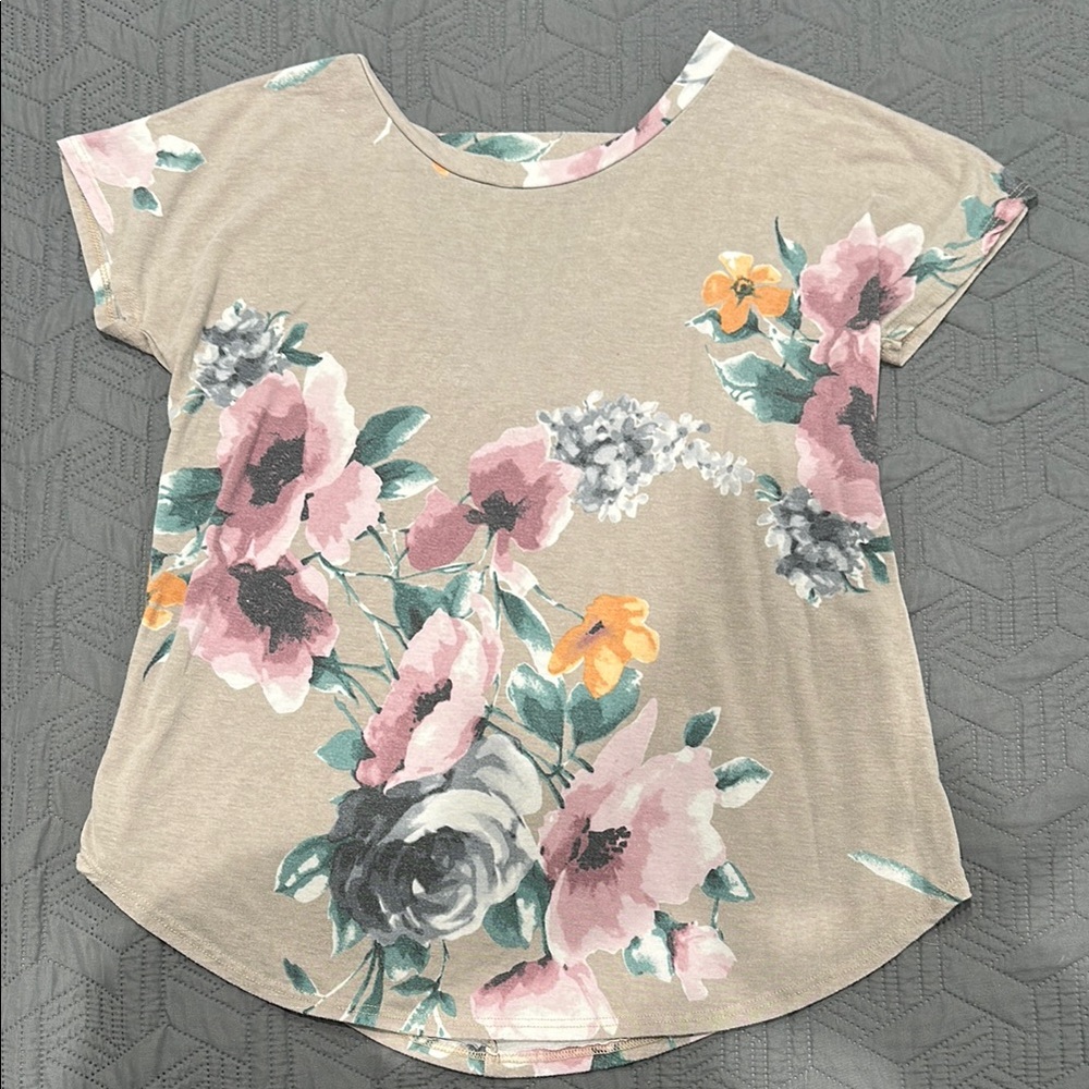 Floral Print Women's Top